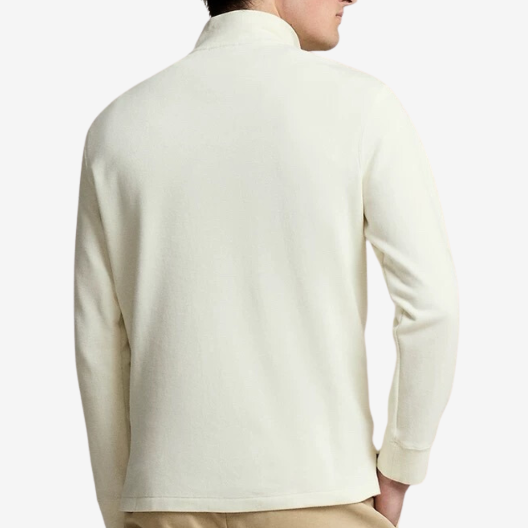Suéter Ralph Lauren Quarter Zip "Andover Cream"