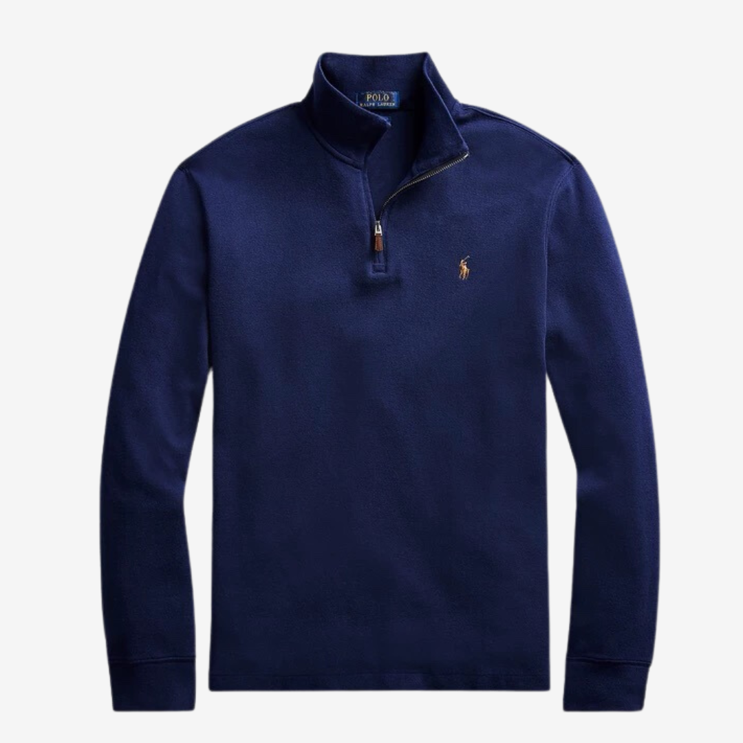 Suéter Ralph Lauren Quarter Zip "Hunter Navy"