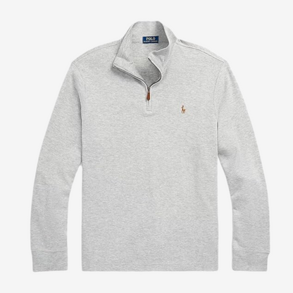 Suéter Ralph Lauren Quarter Zip "Andover Heather"